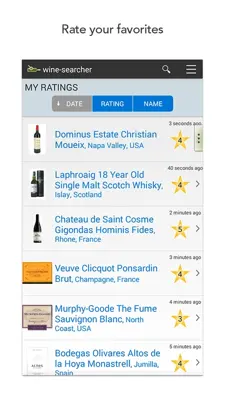 wine-searcher android App screenshot 1